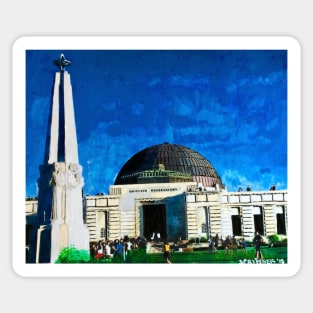 Griffith Observatory Sticker